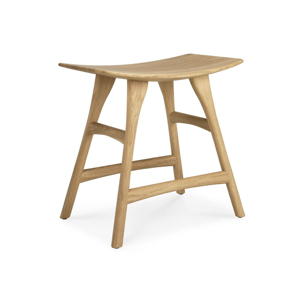 Outlet Ethnicraft Osso Dining Stool - Oiled Oak