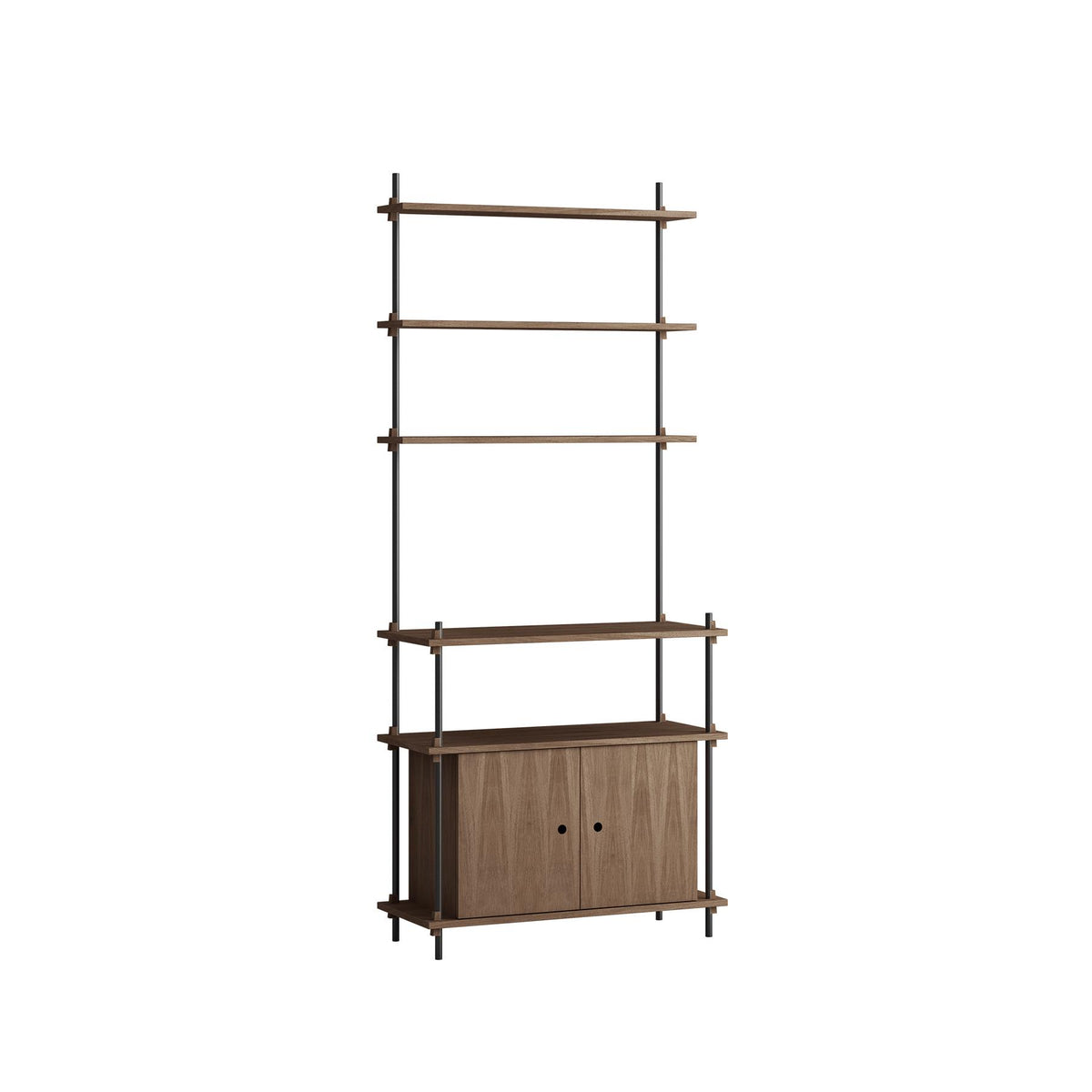 MOEBE Single Shelving System with Cabinet