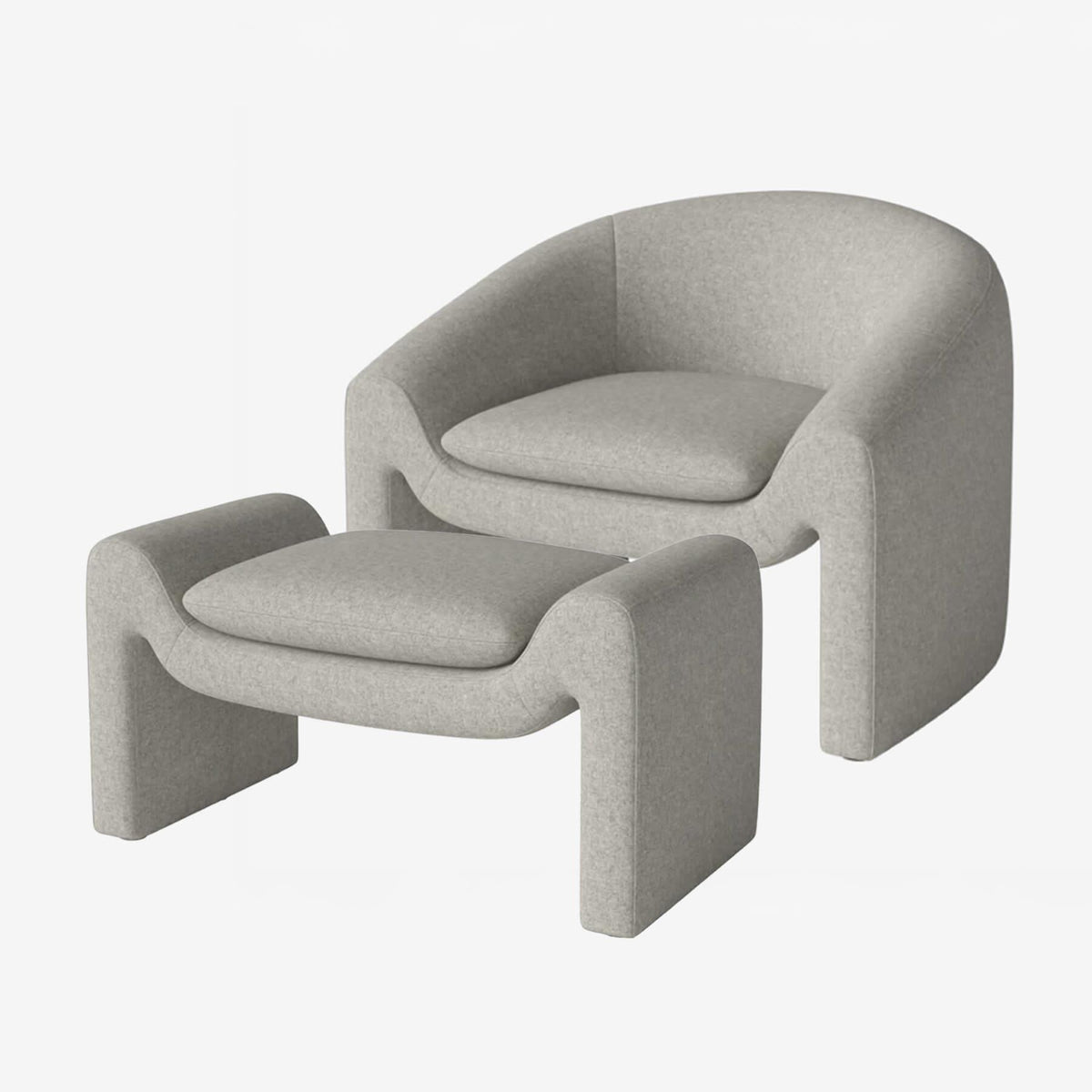 Bolia Mielo Armchair & Footstool
