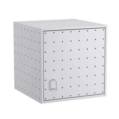 String Furniture Centre Center Module With Shelf Brackets, Left Door with U-handle