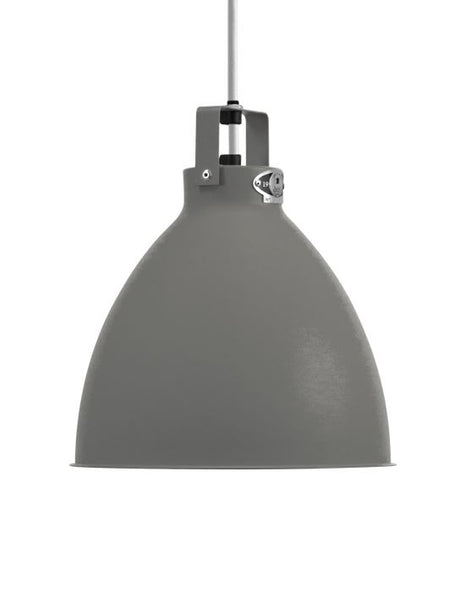Outlet Jielde Medium Augustin Pendant Light - Mouse Grey, Matt, White