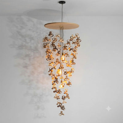 Tom Raffield Flock Chandelier