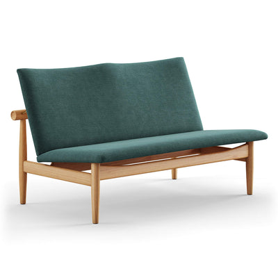 Finn Juhl The Japan 2 Seater Sofa in Dark Oiled Oak