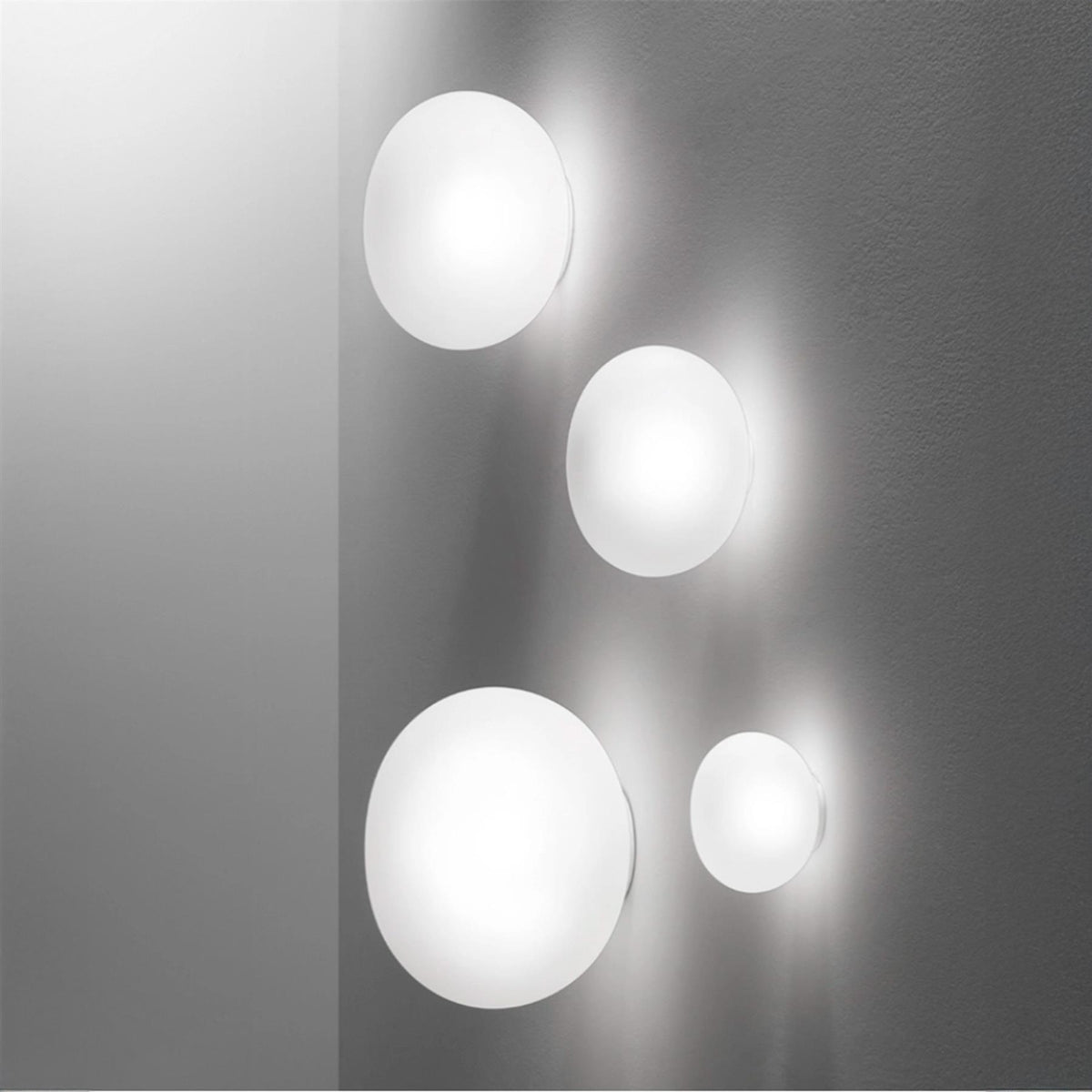 Vistosi Lucciola Flush Wall Light