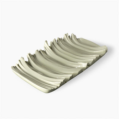 Bitossi Lastra Incisa Verde Lucido