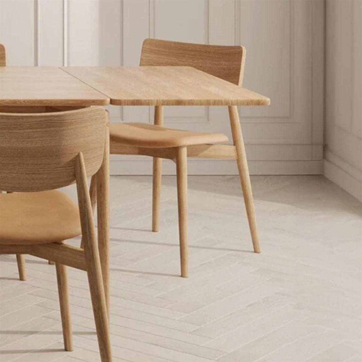 Bruunmunch Pure Extendable Dining Table, Square