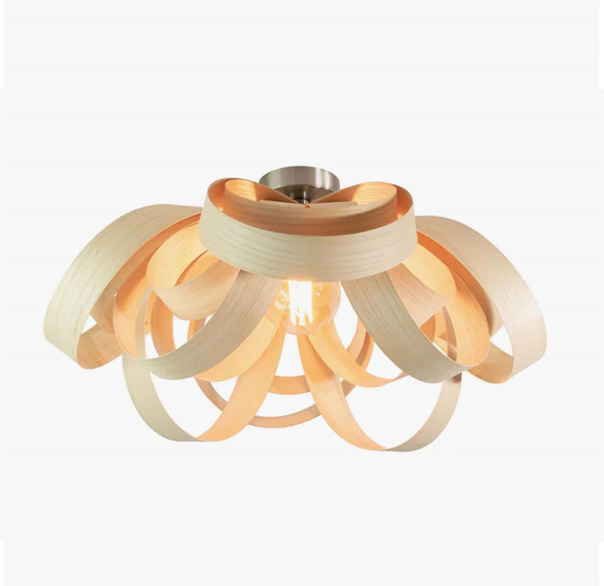 Tom Raffield Skipper Flush Ceiling Light
