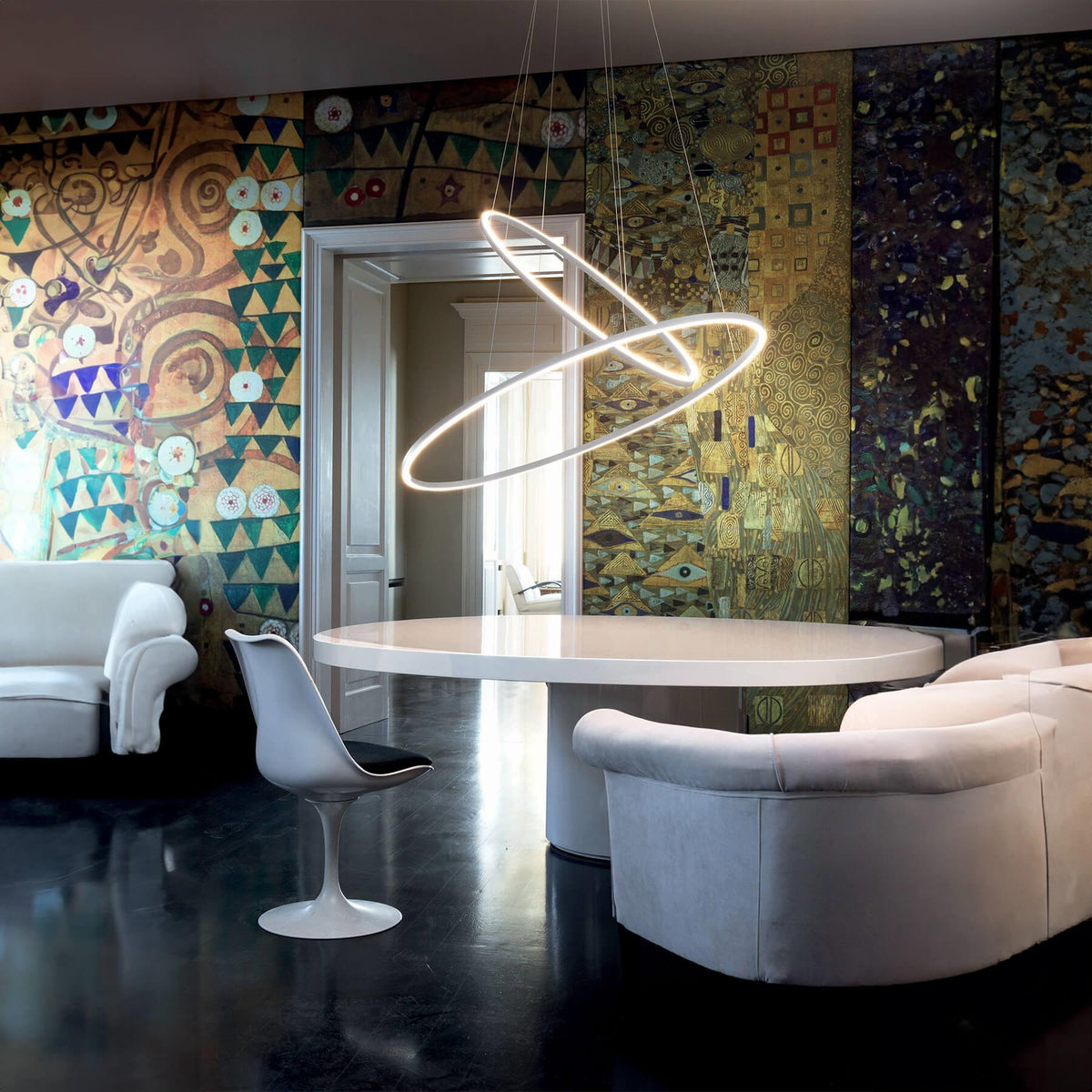 Nemo Ellisse Double Mega Pendant Light