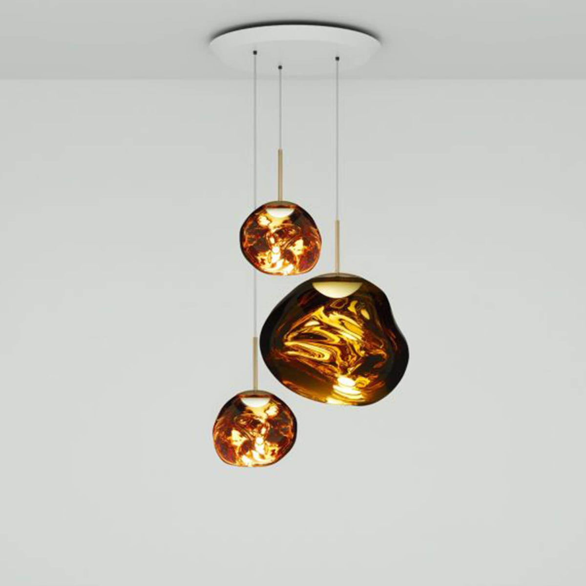 Tom Dixon Melt Round LED Pendant Light System