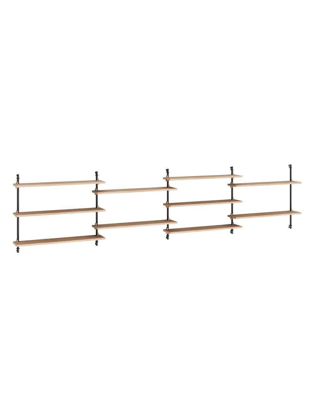 MOEBE Wall Shelving Set Quadruple