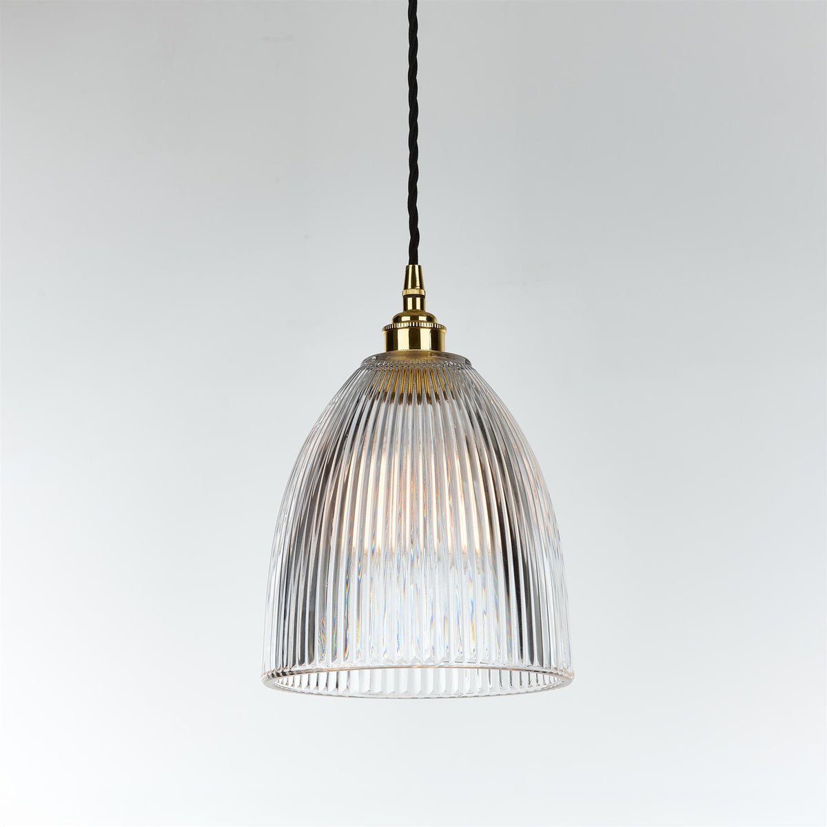 Old School Electric Elongated Prismatic Pendant Light