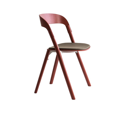 Magis Pila Dining Chair with Upholstered Seat