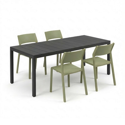 Nardi Trill Outdoor Dining Set - Medium - Curated by Holloways of Ludlow