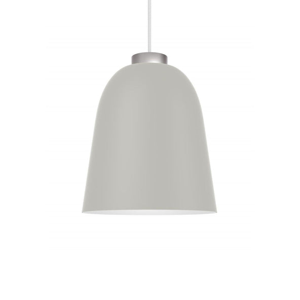Outlet Shapes Summera Pendant Light - Medium Silver and White with Silver Flex