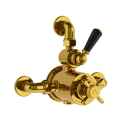 Lefroy Brooks Classic Black Exposed Thermostatic Valve BL8725