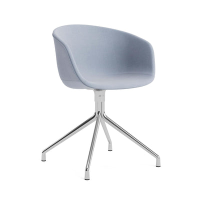 HAY AAC 20 Chair, Upholstered 4 Star Swivel Base Standard Glider