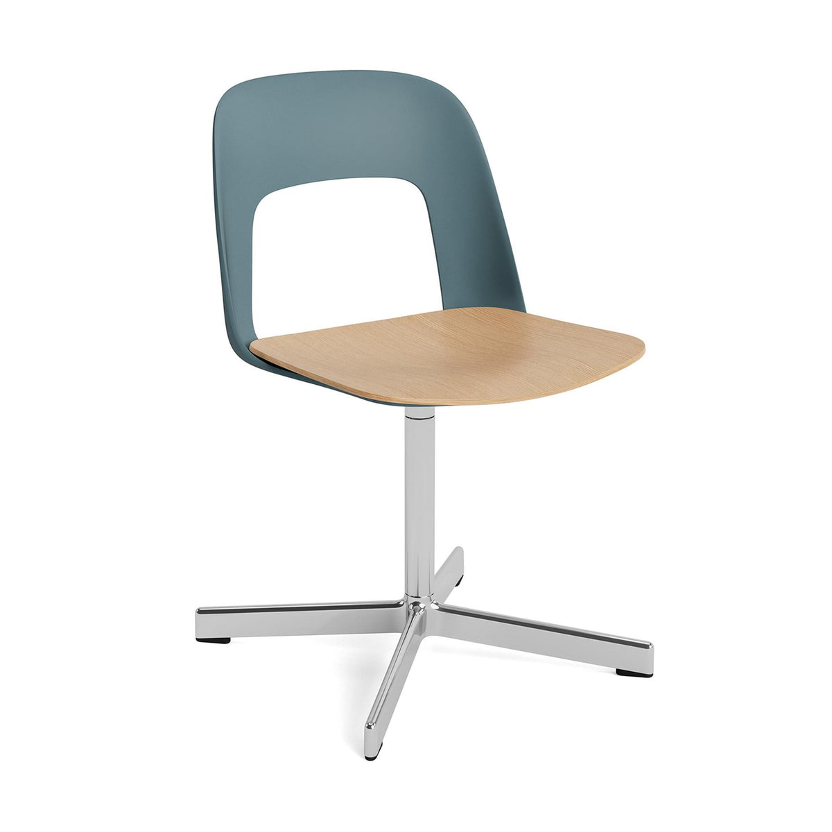 HAY Layout Chair 132 with 4 Star Swivel Base
