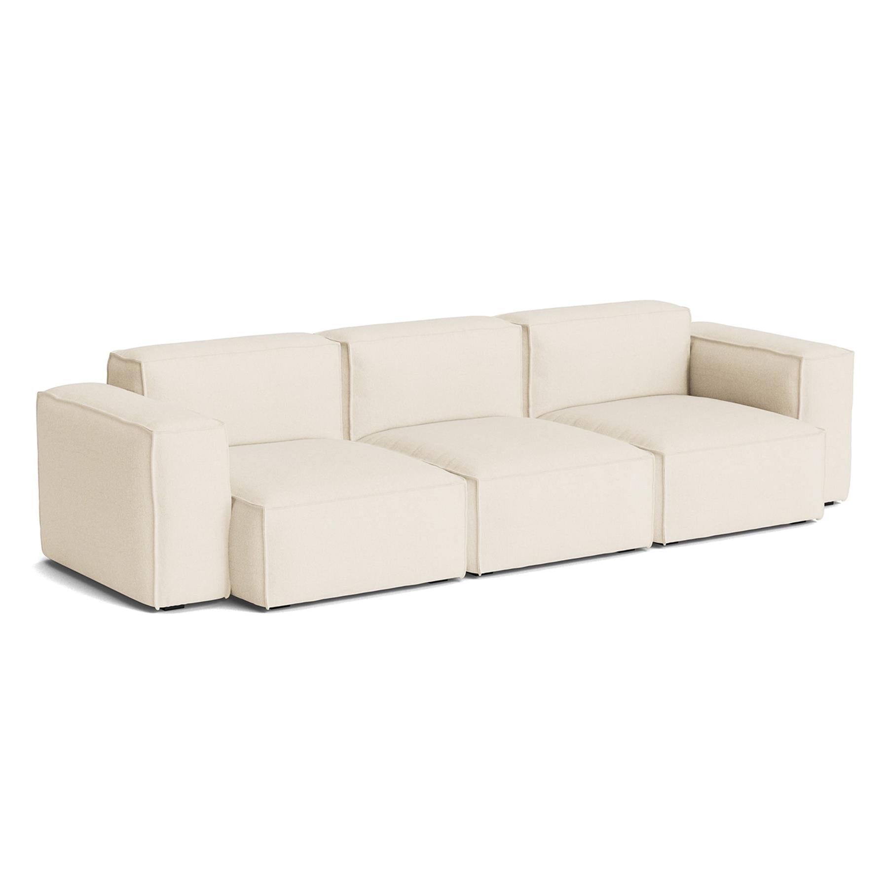 HAY Mags Soft 3+ Seater Sofa Low Armrest with Removable Cover Combination 1