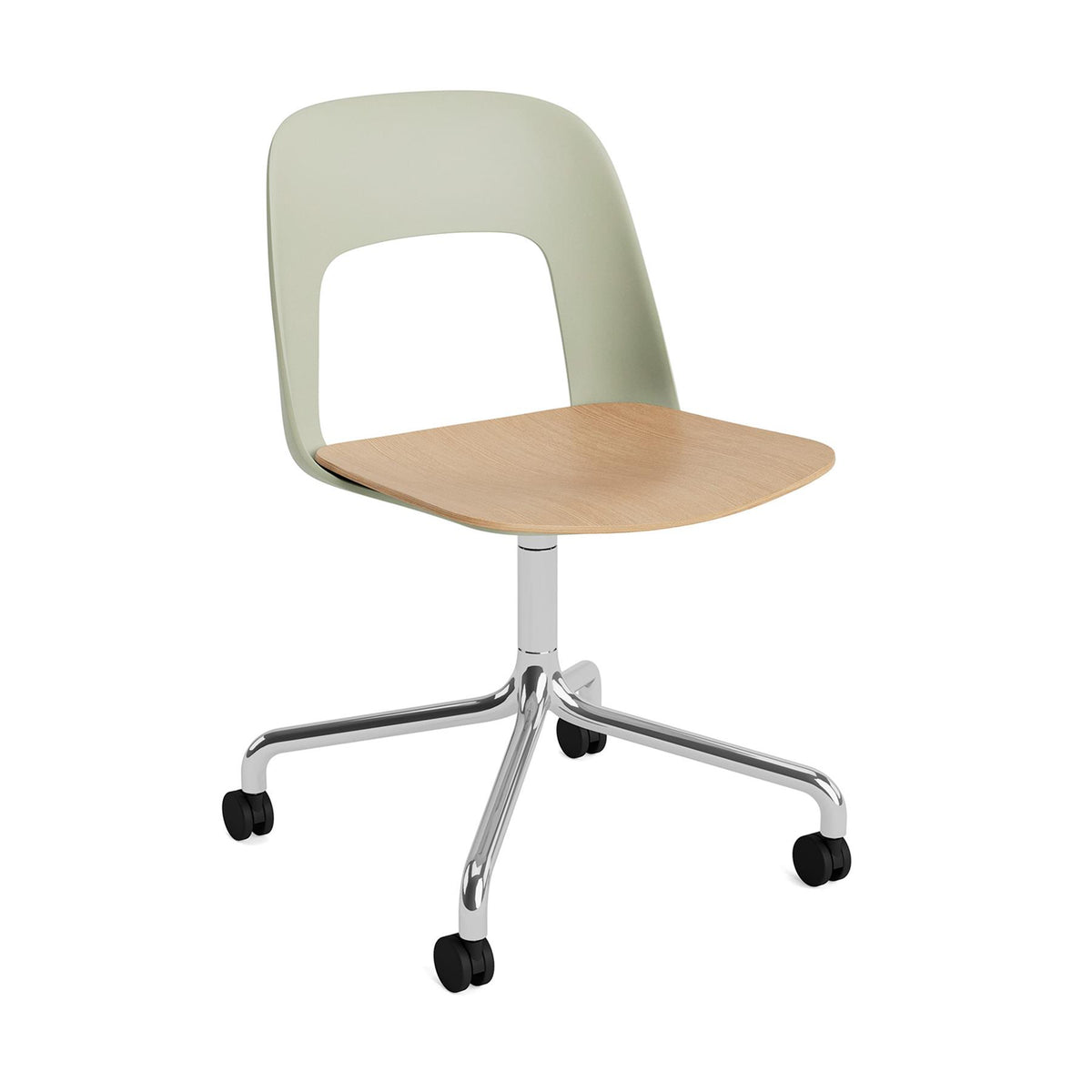 HAY Layout Chair 162 with 4 Star Swivel Wheel Base