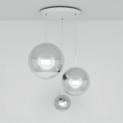 Tom Dixon Mirror Ball Round Pendant System