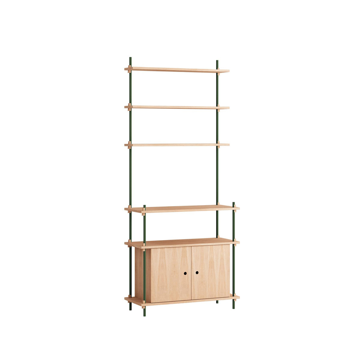 MOEBE Single Shelving System with Cabinet