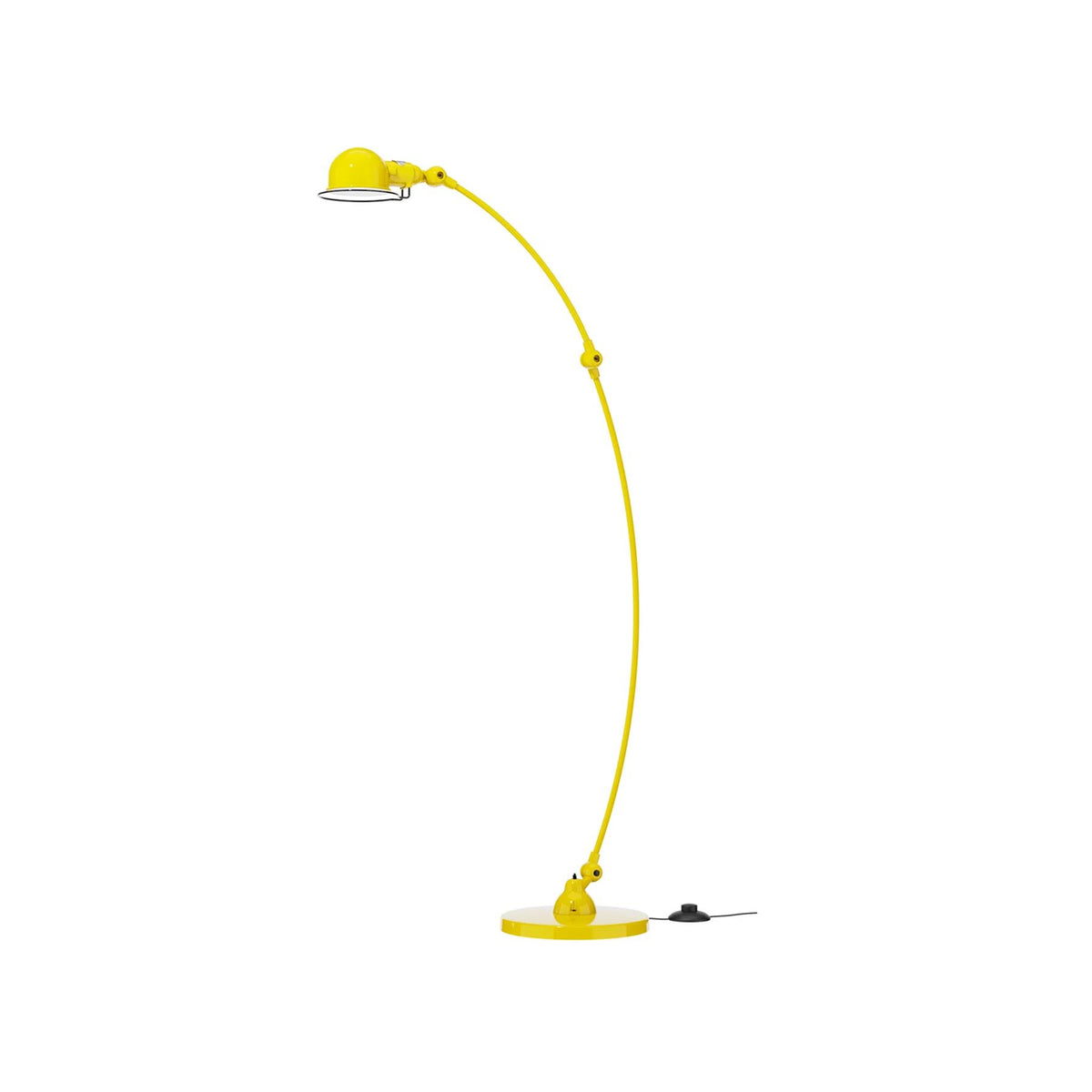 Jielde Signal Curved Floor Lamp - Gloss