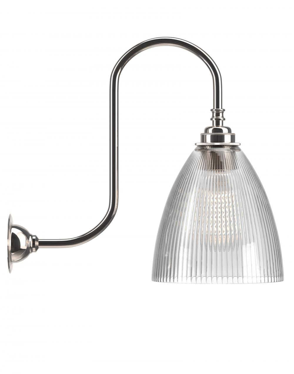 Fritz Fryer Ledbury Swan Neck Wall Light