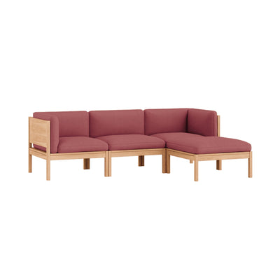 MOEBE Modular 3 Seater Sofa Set with Chaise