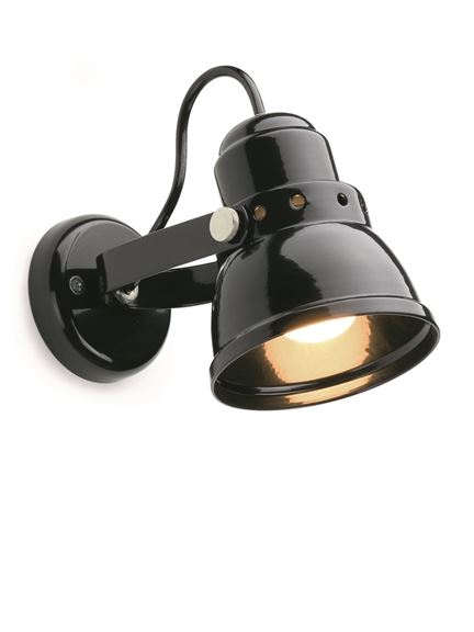 Bauhaus steel wall light