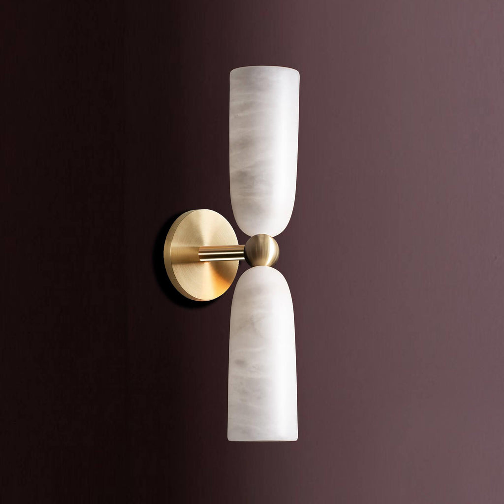 Marc Wood Figure Double Wall Light