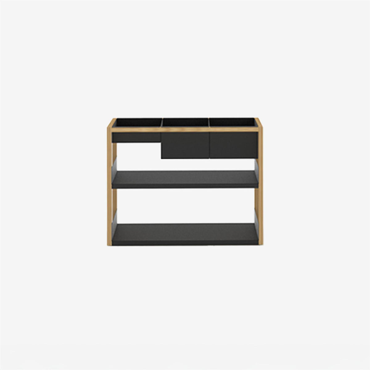 Case Furniture Lap Shelving, Low