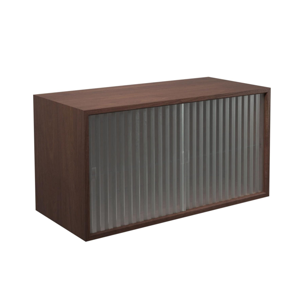 DK3 Royal 20 Cabinet with 2 Rippled Glass Sliding Doors