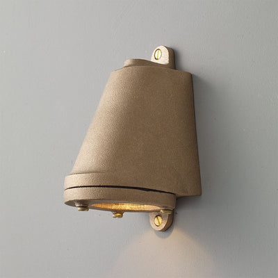 Davey Mast Exterior Wall Light - Sandblasted Bronze