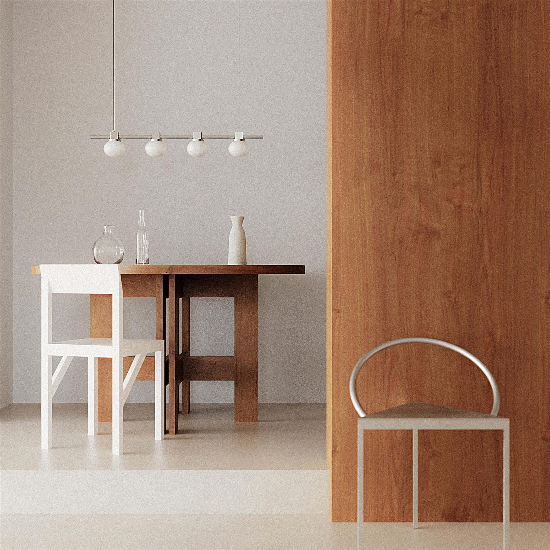 Frama Ovoid Quadruple Pendant Light
