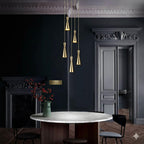 Marc Wood Cone Cluster Pendant Light