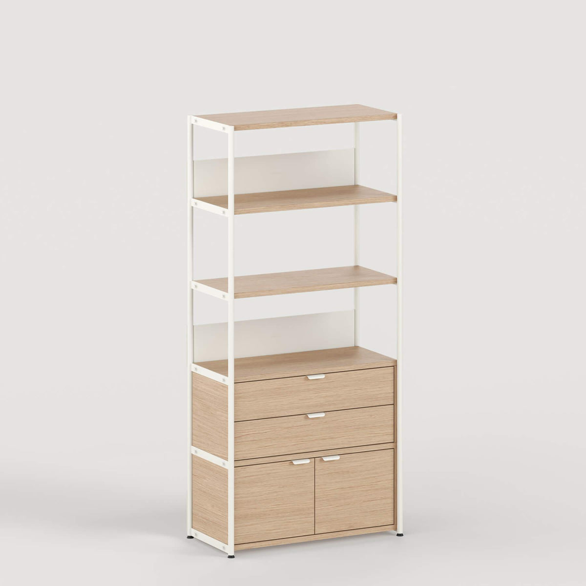 TIPTOE Unit Shelf Level 5 & 6 with Drawers Shelf