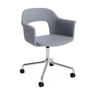 HAY Layout Armchair 264 with 4 Star Arc Swivel Wheel Base