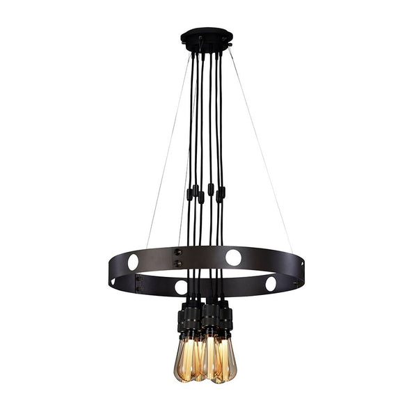 Outlet Buster + Punch Hero Pendant Light - Graphite, Smoked Bronze, None