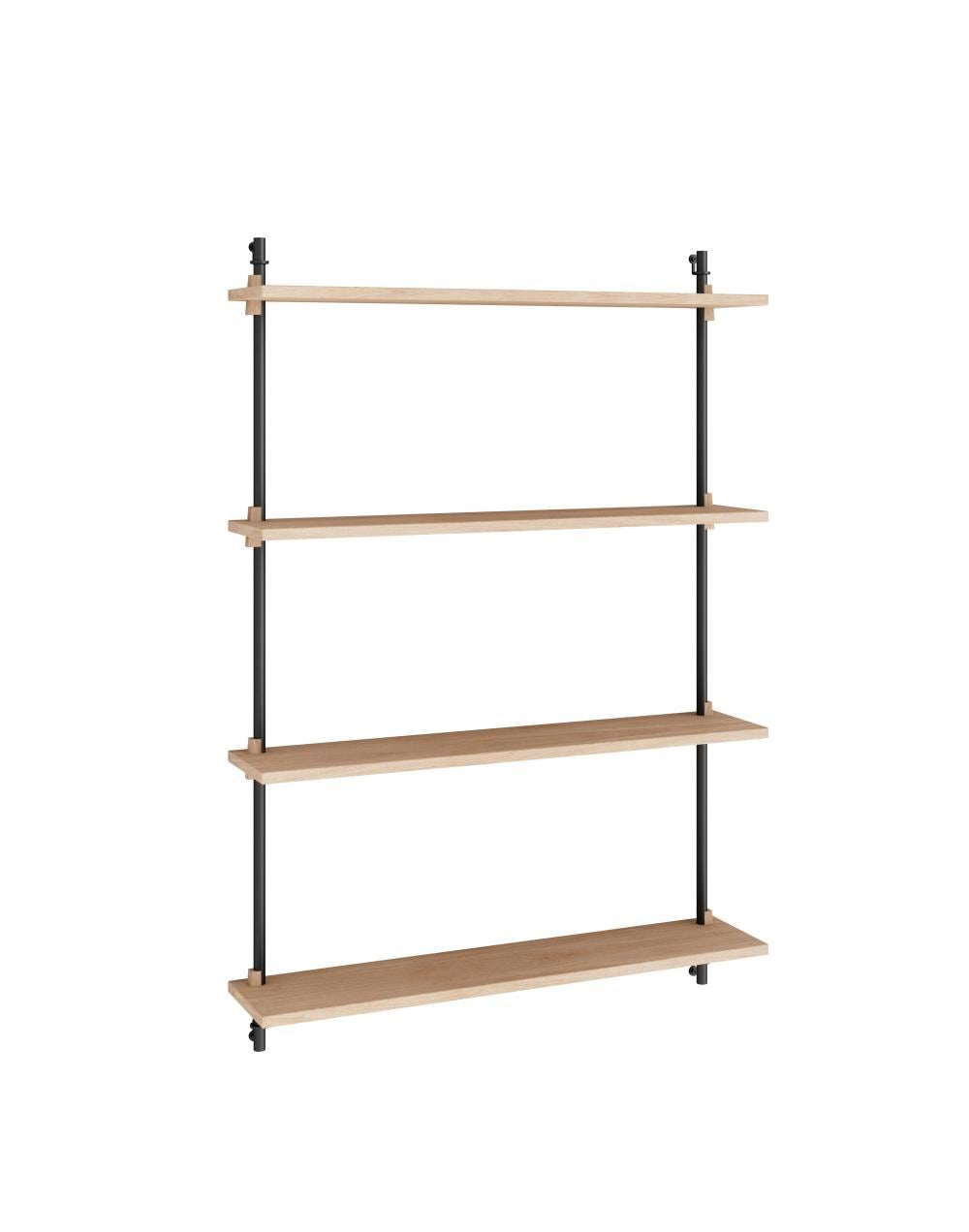 MOEBE Wall Shelving Set Single