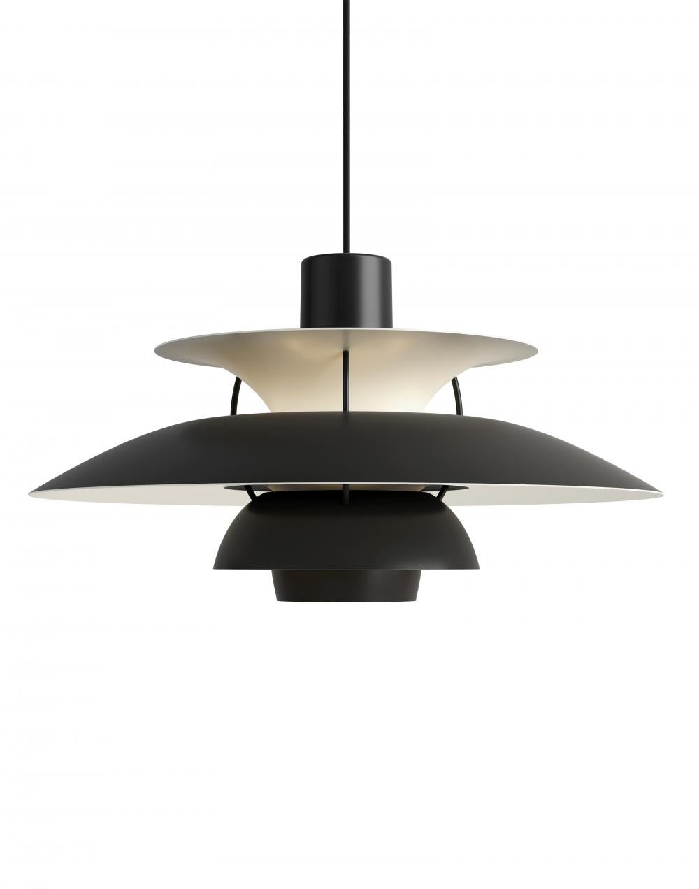 Louis Poulsen PH 5 300 Monochrome Pendant Light