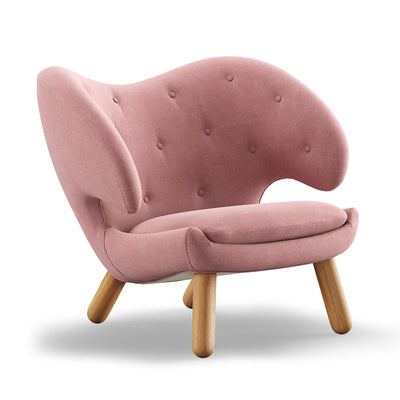 Finn Juhl The Pelican Chair in Dark Oiled Oak