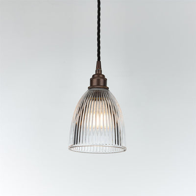Old School Electric Elongated Prismatic Pendant Light