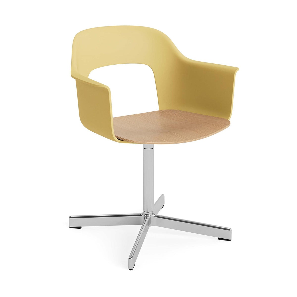 HAY Layout Armchair 232 with 4 Star Swivel Base