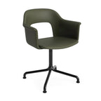 HAY Layout Armchair 254 with 4 Star Swivel Arc Base