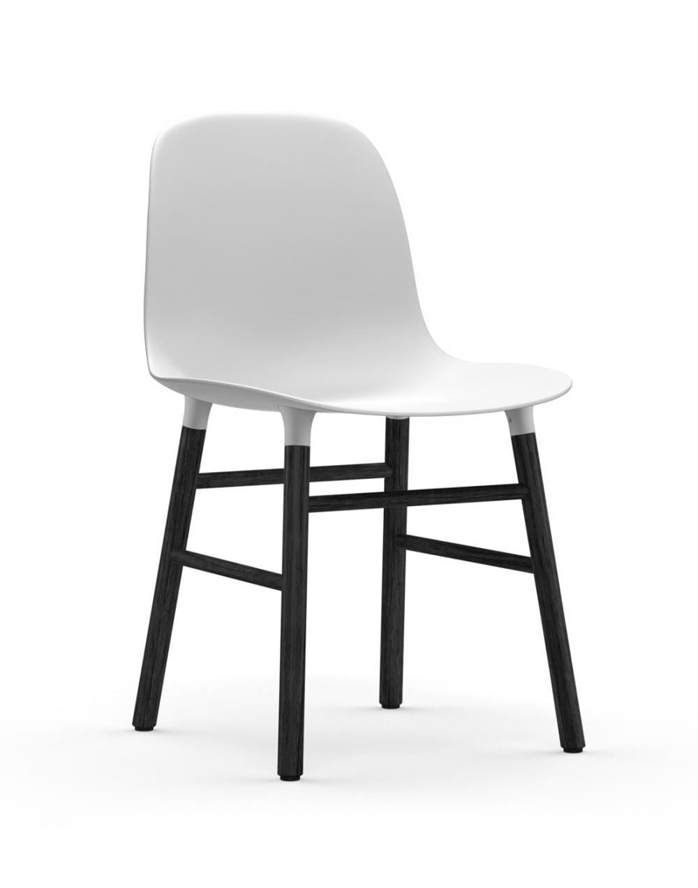 Normann Copenhagen Form Chair with Wooden Legs