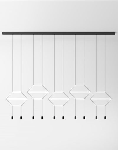 Vibia Wireflow Lineal Clusters