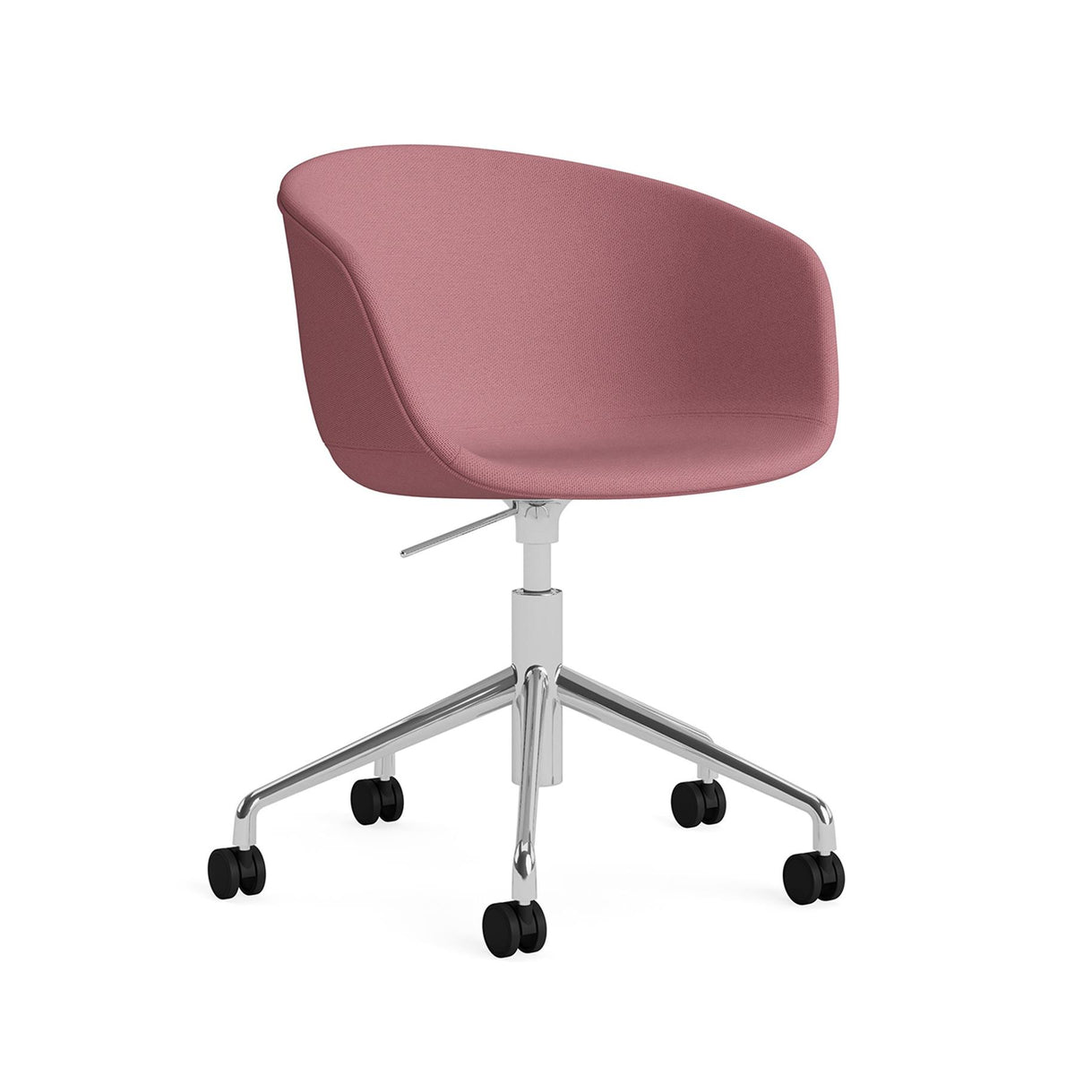 HAY AAC 53 Chair, Upholstered - 5 Star Swivel Base, Gas Lift and Wheels
