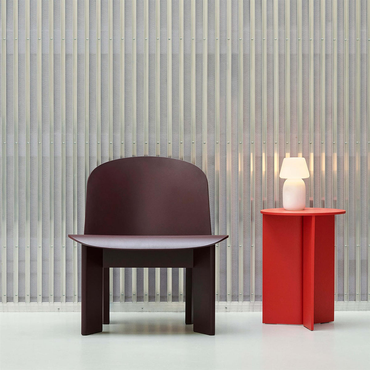 HAY Slit Table in Wood, High