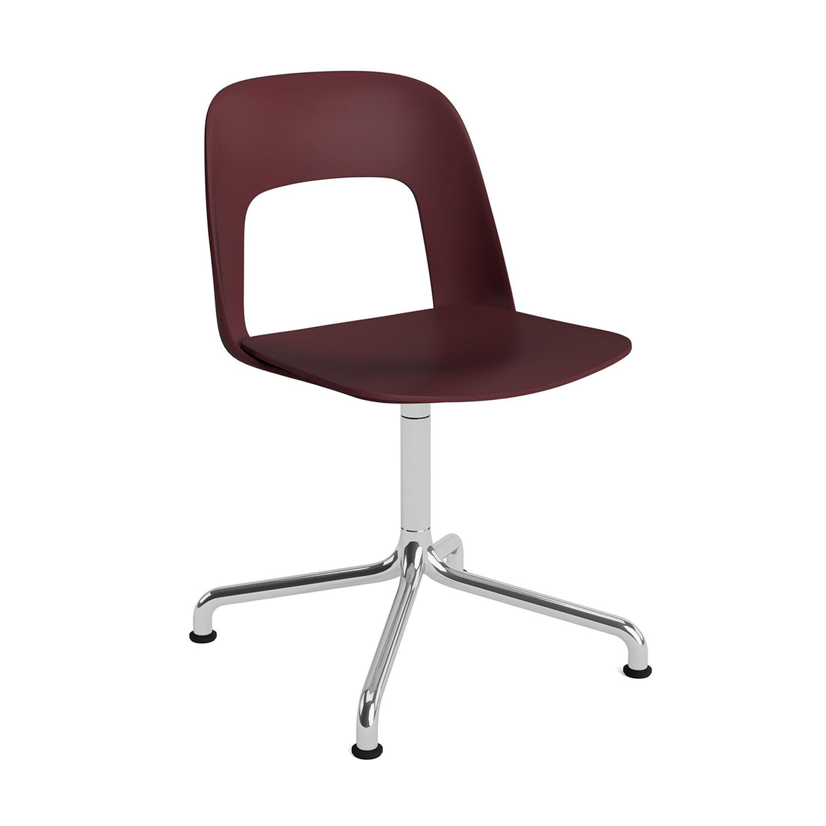 HAY Layout Chair 151 with 4 Star Swivel Arc Base