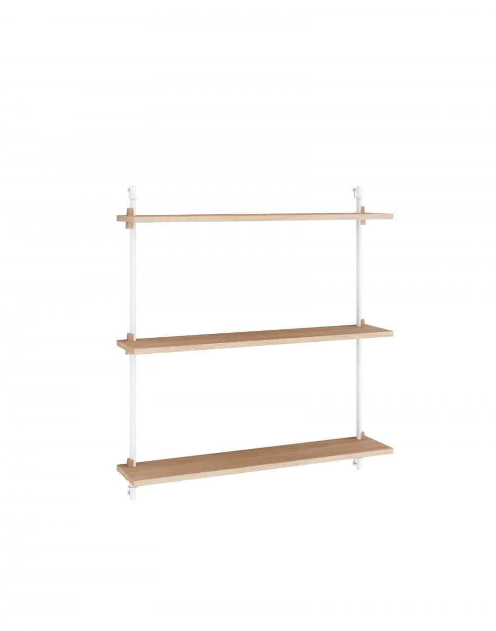MOEBE Wall Shelving Set Single